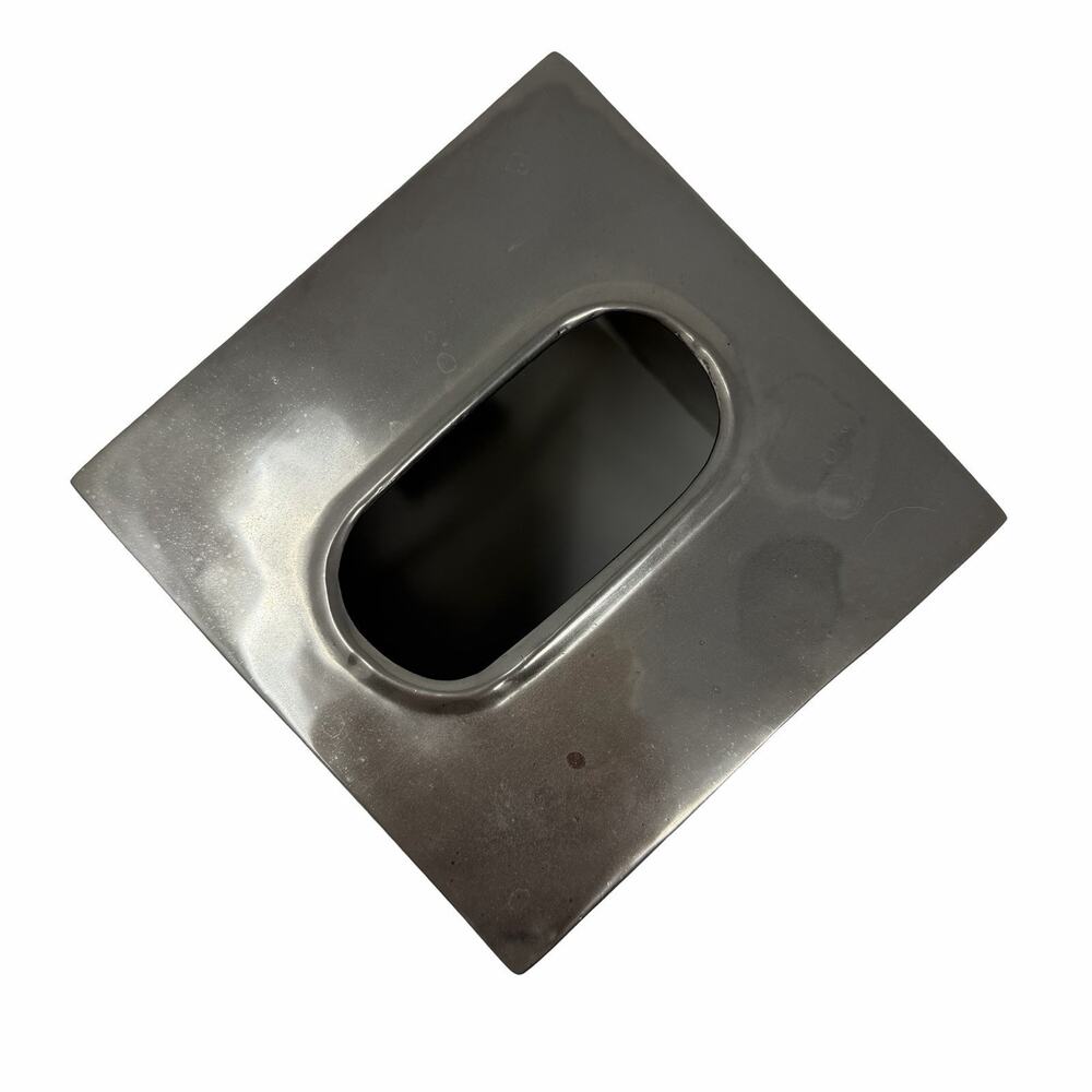 Vintage Paradigm Exclusives India Stainless Steel Shell Inlay Tissue Holder - Picture 10 of 13